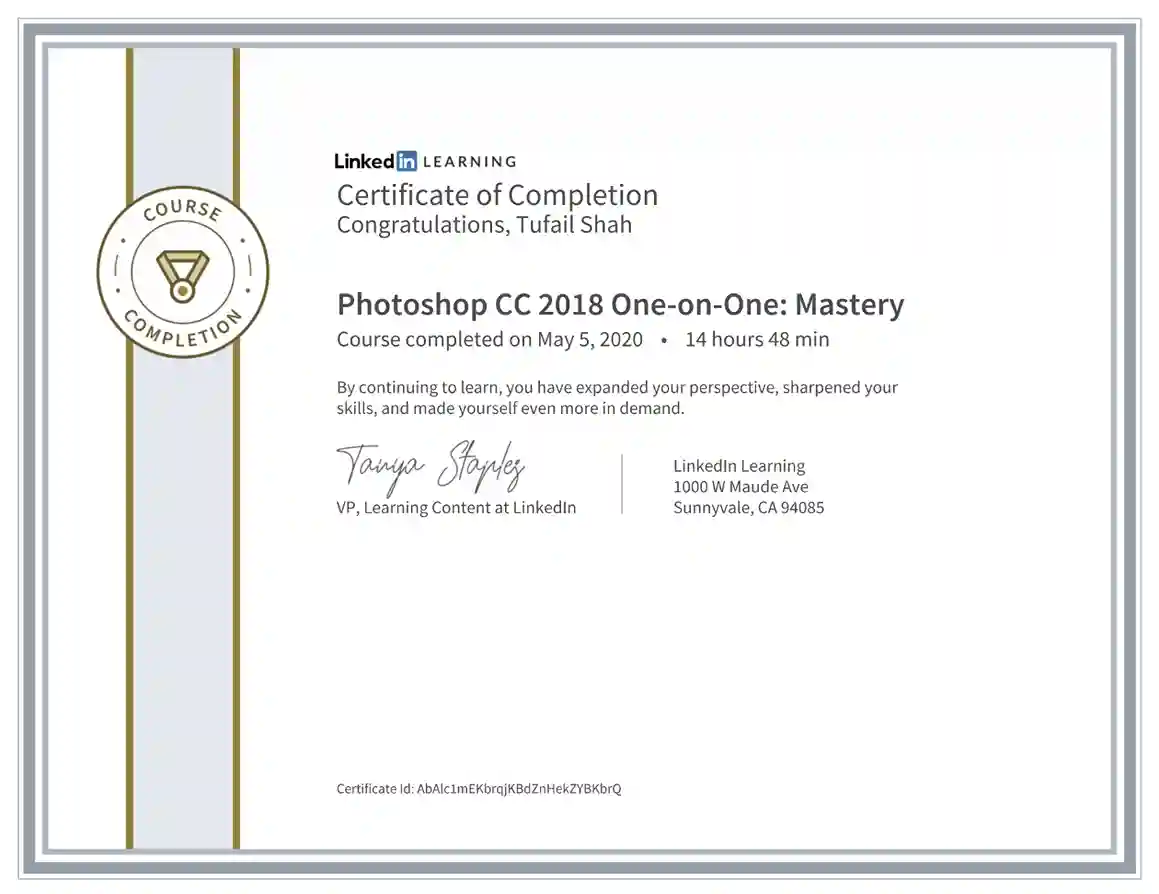 Photoshop Mastery Certificate